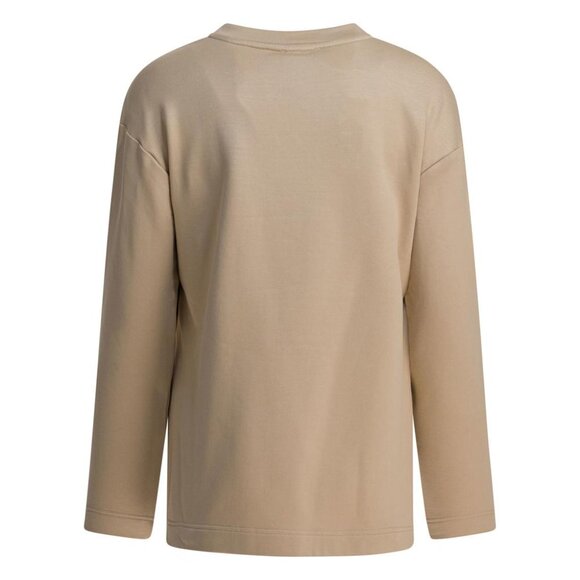 Max Mara Pure Silk And Cotton Sweatshirt tag size M Women - Picture 2 of 4